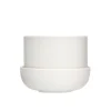 Iittala Maljakot Ja Ruukut*Nappula ruukku ja vati 170x130 mm valkoinen