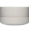 Iittala Maljakot Ja Ruukut*Nappula ruukku ja vati Nappula 240x130 mm v.harmaa