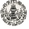 Iittala Astiat*Taika Lautanen 27 cm musta