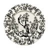 Iittala Astiat*Taika Lautanen 22 cm musta