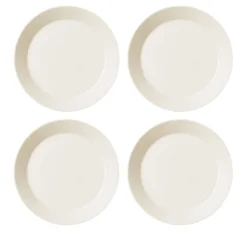 Iittala Astiat*Teema valkoinen lautanen 21 cm 4 kpl