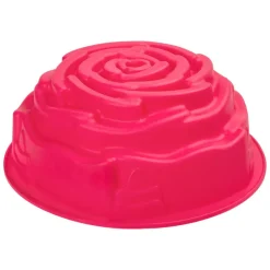 Iloleipuri Leivonta*ruusuvuoka 23 cm silikonia pinkki