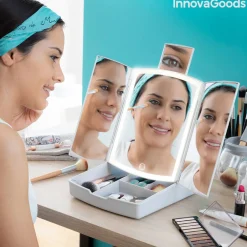 InnovaGoods Kauneus Ja Terveys*meikkauspeili 3-in-1
