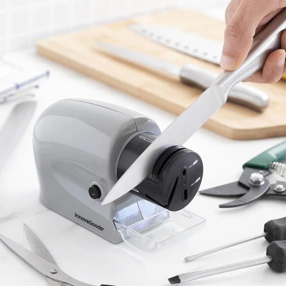 InnovaGoods Veitset Ja Leikkuulaudat*Veitsenteroitin