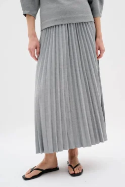 InWear Hameet Ja Haalarit*hame 30110633 Yan Midi 1740161 Harmaa