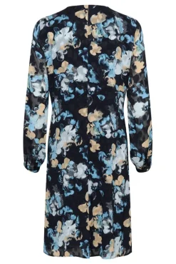 InWear Lyhyet Juhlamekot*mekko Vielle 303348 Marine / Turkoosi