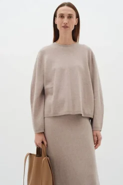 InWear Neulepuserot*neule KayllalW 1813041 Sandy grey
