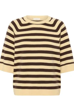 InWear Neulepuserot*neule Madie 900006893 Keltainen / Ruskea