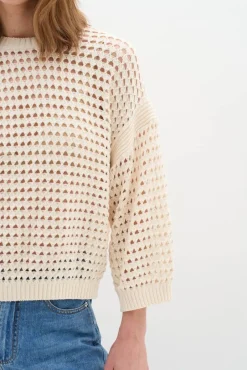 InWear Neulepuserot*neule PietlW 110701 Luonnonvalkoinen
