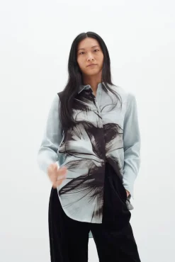 InWear Puserot*pusero DurianaIW 303227 Metallic water flower