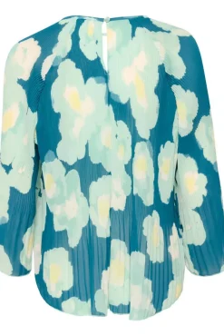 InWear Puserot*pusero HendraIW Top Green Poetic Flower 302765