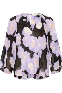 InWear Puserot*pusero HendraIW Top Green Poetic Flower 302765
