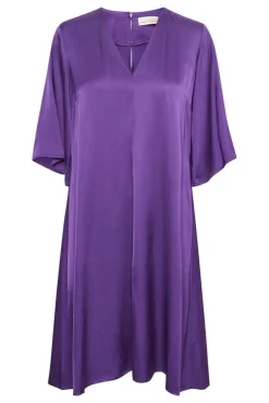 InWear Lyhyet Juhlamekot*satiinimekko EdvaIW short dr Purple Rain 193638