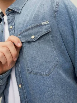Jack & Jones Kauluspaidat*farkkupaita Jjesheridan