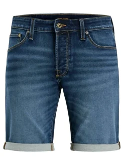 Jack & Jones Shortsit*farkkushortsit JJirick BLUE DENIM