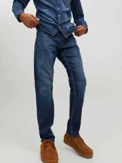 Jack & Jones Farkut*farkut 211 Jjimike BLUE DENIM