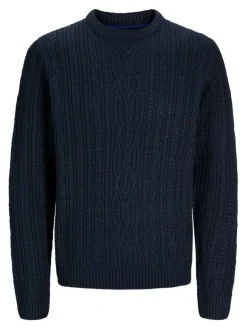 Jack & Jones Neulepuserot*neule Jprbludiogo Night Sky Full Structure