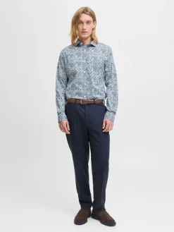 Jack & Jones Kauluspaidat*paita Jprblackpool Goblin blue