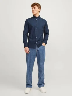 Jack & Jones Kauluspaidat*paita Jprblubrook Navy blazer
