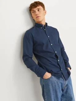 Jack & Jones Kauluspaidat*paita Jprblubrook Navy blazer