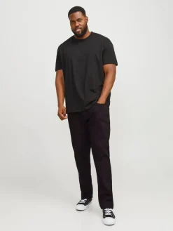 Jack & Jones Plus Farkut*farkut Jjitim Black denim