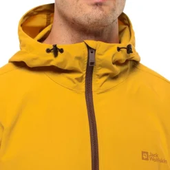 Jack Wolfskin Takit*anorakki Desert Wind M 3430 Curry