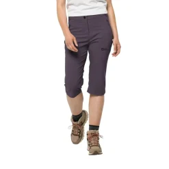 Jack Wolfskin Shortsit, Mekot Ja Hameet|Housut*caprit 3/4 Activate Light W 2245 Dark grape
