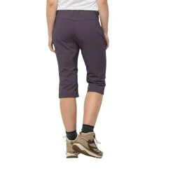 Jack Wolfskin Shortsit, Mekot Ja Hameet|Housut*caprit 3/4 Activate Light W 2245 Dark grape