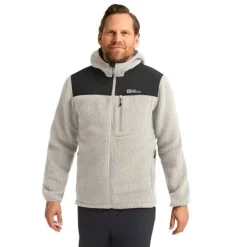 Jack Wolfskin Fleecet, Colleget Ja Hupparit|Takit*fleece Kammweg Pile full zip A0056 Pale sand