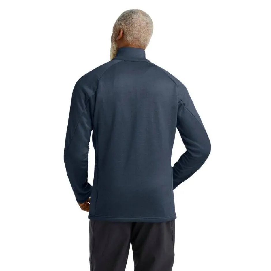 Jack Wolfskin Takit|Fleecet, Colleget Ja Hupparit*fleece Peak District Fz C0412 Midnight sky