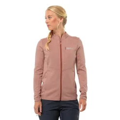 Jack Wolfskin Fleecet, Colleget Ja Hupparit*fleecetakki Tervern W 2919 Rose dawn