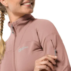 Jack Wolfskin Fleecet, Colleget Ja Hupparit*fleecetakki Prelight W 2919 Rose dawn
