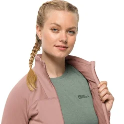 Jack Wolfskin Fleecet, Colleget Ja Hupparit*fleecetakki Prelight W 2919 Rose dawn