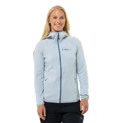 Jack Wolfskin Fleecet, Colleget Ja Hupparit*fleecetakki Kolbenberg W 1409 Soft blue