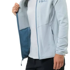 Jack Wolfskin Fleecet, Colleget Ja Hupparit*fleecetakki Kolbenberg W 1409 Soft blue