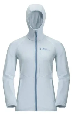 Jack Wolfskin Fleecet, Colleget Ja Hupparit*fleecetakki Kolbenberg W 1409 Soft blue