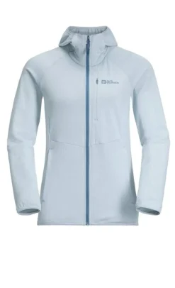 Jack Wolfskin Fleecet, Colleget Ja Hupparit*fleecetakki Kolbenberg W 1409 Soft blue