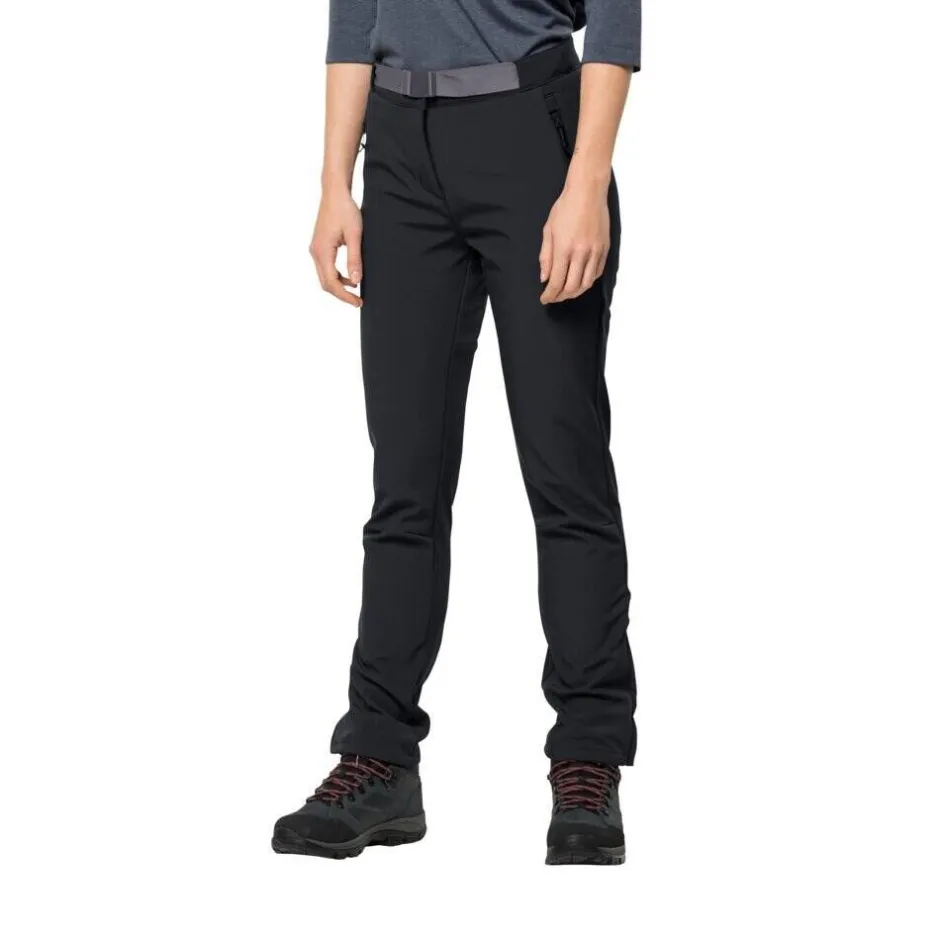 Jack Wolfskin Housut*housut Stollberg pants w 6000 Black