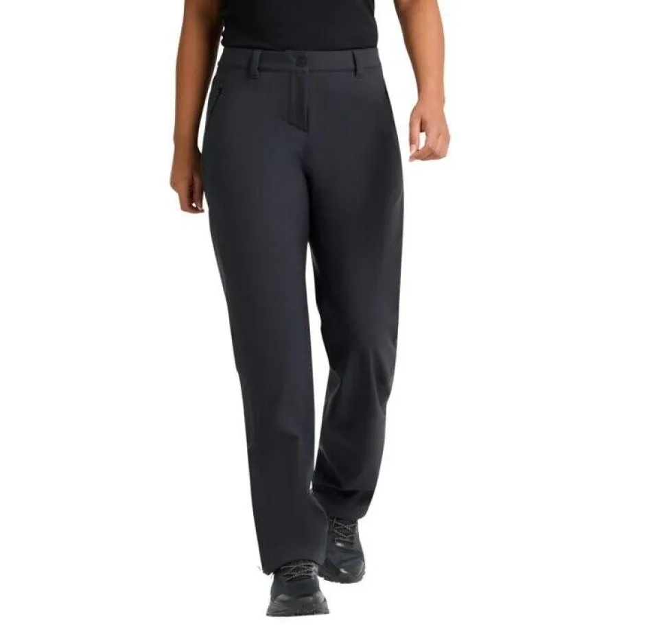 Jack Wolfskin Housut*housut Trek Terrain Pant W 6000 Black