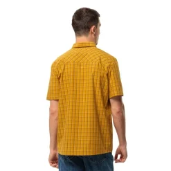 Jack Wolfskin Paidat Ja Neuleet*ruutupaita Hot Springs M 8974 Curry check