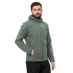 Jack Wolfskin Takit*softshell takki Bornberg 4311 Hedge green