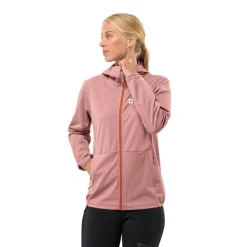 Jack Wolfskin Fleecet, Colleget Ja Hupparit*softshelltakki Feldberg W 2919 Rose dawn