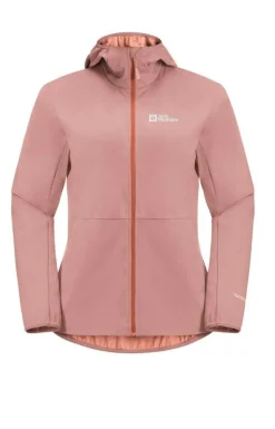 Jack Wolfskin Fleecet, Colleget Ja Hupparit*softshelltakki Feldberg W 2919 Rose dawn