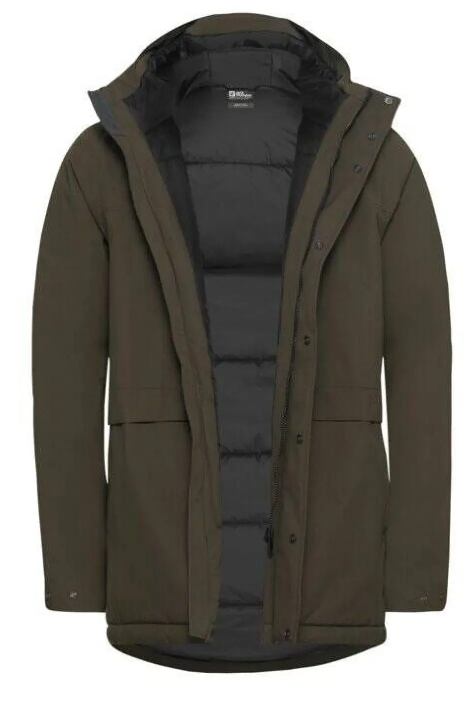 Jack Wolfskin Takit|Talvitakit*takki Cold Camp Coat E0205 Obsidian moss