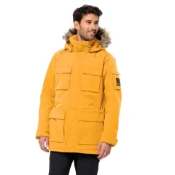 Jack Wolfskin Takit|Talvitakit*takki Glacier Canyon parka M0042 Mustard
