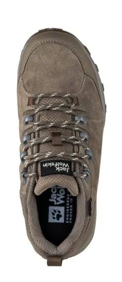 Jack Wolfskin Vaellus- Ja Metsästyskengät|Retkeilykengät*ulkoilukengät Refugio Texapore Low W 4610 Chestnut