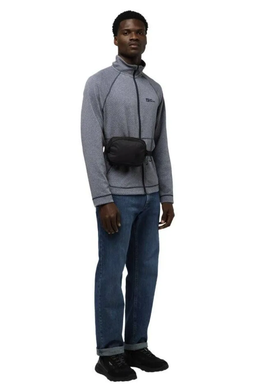 Jack Wolfskin Vyö- Ja Olkalaukut|Laukut*vyölaukku Wandermood 6502 Granite black