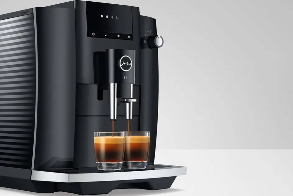 Jura Kahvi Ja Kuumat Juomat*kahviautomaatti E4 Piano Black (EA)