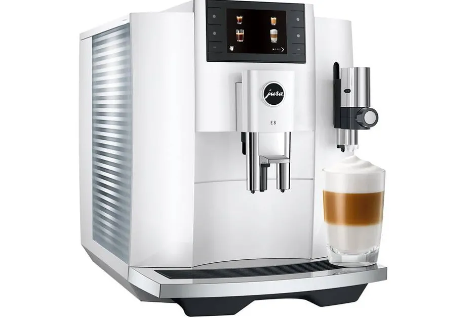 Jura Kahvi Ja Kuumat Juomat*kahviautomaatti E8 Piano White (EC)