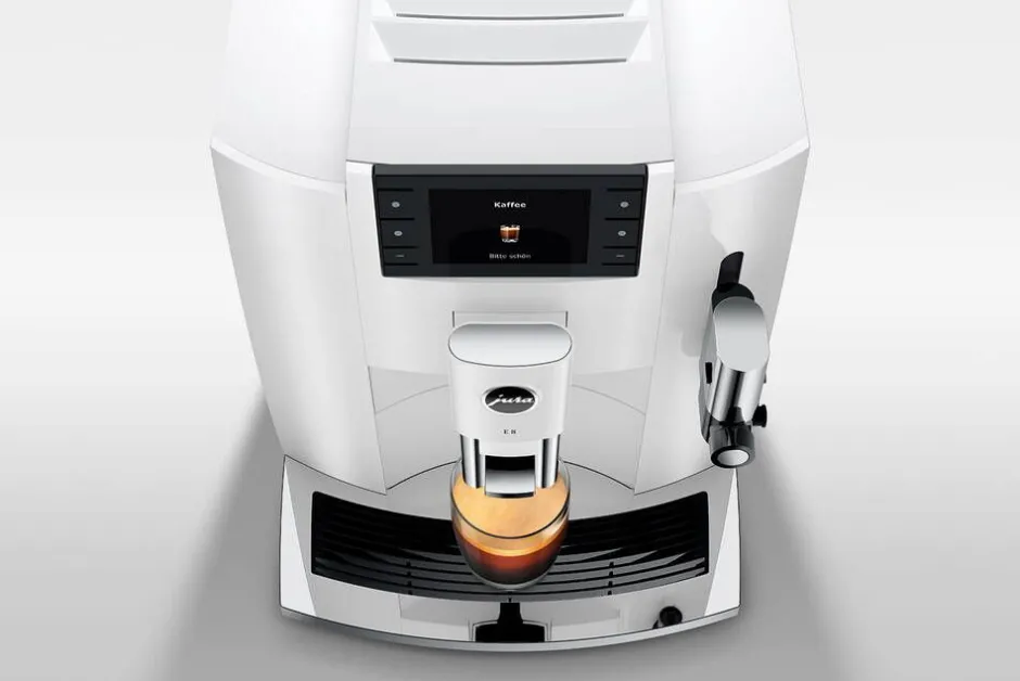 Jura Kahvi Ja Kuumat Juomat*kahviautomaatti E8 Piano White (EC)